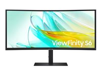 Samsung ViewFinity S6 S34C652UAU - S65UC Series - écran LED - incurvé - 34" - HDR LS34C652UAUXEN