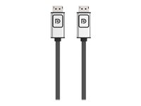 Belkin Câble DisplayPort 1.2 de 6 pieds avec loquets, M/M, 4k - Câble DisplayPort - DisplayPort (M) pour DisplayPort (M) - 1.8 m - pour P/N: F1DN104W-3, F4U097tt, F4U109tt F2CD000B06-E