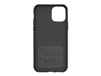 Just Green - Coque de protection pour téléphone portable - matériau végétal 100% biodégradable et compostable - noir - pour Apple iPhone 11 Pro JGCOVIP11PB