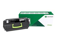 Lexmark - À rendement extrêmement élevé - noir - original - cartouche de toner LCCP, LRP - pour Lexmark MS818dn 53B2X00