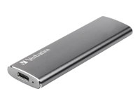 Verbatim Vx500 - SSD - 2 To - externe (portable) - USB 3.2 Gen 2 (USB-C connecteur) - gris sidéral 47454