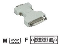 MCL Samar - Adaptateur vidéo - HD-15 (VGA) (M) pour DVI-I (F) CG-210