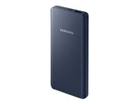 Samsung EB-P3000 - Banque d'alimentation - 1000 mAh - 1.5 A (USB) - sur le câble : Micro-USB - marine - pour Galaxy A8 (2018) Enterprise Edition EB-P3000BNEGWW