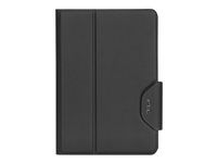 Targus VersaVu Classic - Étui à rabat pour tablette - polyuréthane, polycarbonate, thermoplastique - noir - 10.2" - 10.5" - pour Apple 10.2-inch iPad (7th generation, 8th generation); 10.5-inch iPad Air (3rd generation); 10.5-inch iPad Pro THZ855GL