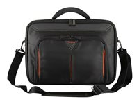 Targus Classic+ Clamshell - Sacoche pour ordinateur portable - 15" - 15.6" - noir, rouge CN415EU