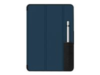 OtterBox Symmetry Series Folio - Étui à rabat pour tablette - polycarbonate, caoutchouc synthétique - soirée côtière - pour Apple 10.2-inch iPad (7ème génération, 8ème génération, 9ème génération) 77-62046