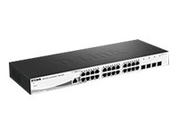 D-Link DGS 1210-28/ME - Commutateur - Géré - 24 x 10/100/1000 + 4 x Gigabit SFP - Montable sur rack DGS-1210-28/ME