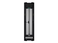 HPE 600mm x 1200mm G2 Enterprise Shock Rack - Rack - Noir avec des touches d'argent - 48U - 19" P9K52A