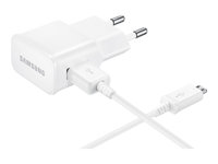 Samsung Travel Adapter EP-TA12EWEU - Adaptateur secteur - 2 A (USB) - blanc EP-TA12EWEUGWW