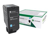 Lexmark - À rendement élevé - cyan - original - cartouche de toner LCCP, LRP - pour Lexmark CX725de, CX725dhe, CX725dthe 84C2HC0