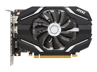 MSI GTX 1050 2G OC - Carte graphique - NVIDIA GeForce GTX 1050 - 2 Go GDDR5 - PCIe 3.0 x16 - DVI, HDMI, DisplayPort GEFORCE GTX 1050 2G OC