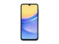 Samsung Galaxy A15 5G - 5G smartphone - double SIM - RAM 4 Go / Mémoire interne 128 Go - microSD slot - écran OEL - 6.5" - 2340 x 1080 pixels (90 Hz) - 3 x caméras arrière 50 MP, 5 MP, 2 MP - front camera 13 MP - bleu-noir SM-A156BZKDEUB