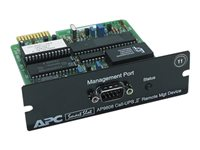 APC Out-of-Band Management Card - Carte de supervision distante - SmartSlot - pour AIS; Silcon; Smart-UPS XL 1000, XL Network Package for Server Rooms; Symmetra RM AP9608