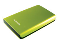 Verbatim Store 'n' Go Portable - Disque dur - 1 To - externe (portable) - 2.5" - USB 3.0 - 5400 tours/min - Vert eucalyptus 53034