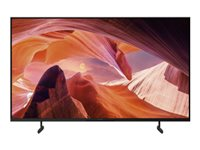 Sony Bravia Professional Displays FWD-43X80L - Classe de diagonale 43" (42.5" visualisable) - X80L Series écran LCD rétro-éclairé par LED - avec tuner TV - signalisation numérique - Smart TV - Google TV - 4K UHD (2160p) 3840 x 2160 - HDR - cadre clignotant, Direct LED - noir FWD-43X80L