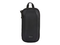 Case Logic Lectro LAC-100 - Étui pour passeport/câbles/banques d'énergie/stylos/écouteurs - polyester 840D - noir LAC100