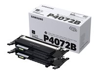 Samsung CLT-P4072B - Pack de 2 - noir - original - cartouche de toner (SU381A) - pour Samsung CLP-325, CLX-3180, CLX-3185, CLX-3186 SU381A