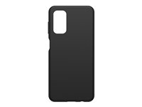 OtterBox React Series - Coque de protection pour téléphone portable - polycarbonate, caoutchouc synthétique - noir - pour Samsung Galaxy A04s 77-90853