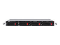 BUFFALO TeraStation 5410RN - Serveur NAS - 4 Baies - 32 To - rack-montable - SATA 6Gb/s - HDD 8 To x 4 - RAID 0, 1, 5, 6, 10, JBOD - RAM 4 Go - 10 Gigabit Ethernet - iSCSI - 1U - avec service d'échange du disque dur TeraStation VIP en 24 h pendant 3 ans TS5410RN3204-EU