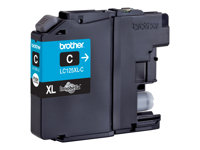 Brother LC125XLC - Très Haut Rendement - cyan - original - blister - cartouche d'encre - pour Brother DCP-J4110DW, MFC-J4410DW, MFC-J4510DW, MFC-J6520DW, MFC-J6720DW, MFC-J6920DW LC125XLCBP