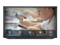 InFocus JTouch Plus INF7530EAG - Classe de diagonale 75" JTOUCH-Series écran LCD rétro-éclairé par LED - signalétique numérique interactive - avec tableau blanc et écran tactile (multi-touche) - 4K UHD (2160p) 3840 x 2160 - LED à éclairage direct - Éducation K-12 INF7530EAG