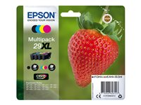 Epson 29XL Multipack - Pack de 4 - XL - noir, jaune, cyan, magenta - original - blister - cartouche d'encre - pour Expression Home XP-245, 247, 255, 257, 332, 342, 345, 352, 355, 435, 442, 445, 452, 455 C13T29964012