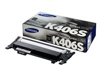 Samsung CLT-K406S - Noir - original - cartouche de toner (SU118A) - pour Samsung CLX-3300, 3302, 3303, 3304, 3305, 3306, 3307, SCX-3300, 3301, 3305, 3306 SU118A