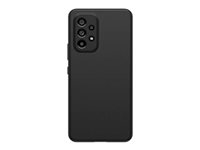 OtterBox React Series - Coque de protection pour téléphone portable - polycarbonate, caoutchouc synthétique - noir - pour Samsung Galaxy A53 5G 77-87845