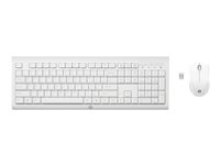 HP C2710 Combo - Ensemble clavier et souris - sans fil - 2.4 GHz - Français - pour OMEN 30L by HP; HP 15, 17; ENVY 17, TE01; ENVY x360; Pavilion 14, TP01; Pavilion x360 M7P30AA#ABF