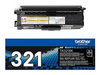 Brother TN321BK - Noir - original - cartouche de toner - pour Brother DCP-L8400, DCP-L8450, MFC-L8650, MFC-L8850; HL-L8250, L8350 TN321BK