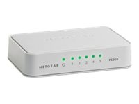 NETGEAR FS205 - Commutateur - non géré - 5 x 10/100 - de bureau FS205-100PES