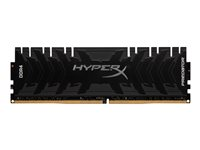 HyperX Predator - DDR4 - module - 8 Go - DIMM 288 broches - 2666 MHz / PC4-21300 - CL13 - 1.35 V - mémoire sans tampon - non ECC - noir HX426C13PB3/8