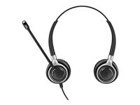 EPOS I SENNHEISER IMPACT SC 665 - Micro-casque - sur-oreille - filaire - jack 3,5mm - noir, argent 1000644