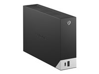 Seagate One Touch with hub STLC8000400 - Disque dur - 8 To - externe (de bureau) - USB 3.0 - noir - avec Seagate Rescue Data Recovery STLC8000400