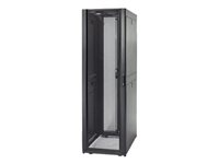 APC NetShelter SX Enclosure with Roof and Sides - Rack - noir - 42U AR3300SP2X561