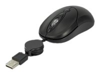 MCL Samar - Souris - optique - 3 boutons - filaire - USB - noir SSM-412U/N