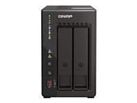 QNAP TS-253E - Serveur NAS - 2 Baies - SATA 6Gb/s - RAID RAID 0, 1, 5, 6, 10, 50, JBOD, 60 - RAM 8 Go - 2.5 Gigabit Ethernet - iSCSI support TS-253E-8G