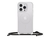 OtterBox React Series - Coque de protection pour téléphone portable - collier - compatibilité avec MagSafe - plastique - clair - pour Apple iPhone 14 Pro 77-92292