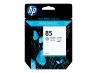 HP 85 - 69 ml - haute capacité - cyan clair - originale - DesignJet - cartouche d'encre - pour DesignJet 130, 130gp, 130nr, 130r, 30, 30gp, 30n, 70, 90, 90gp, 90r C9428A