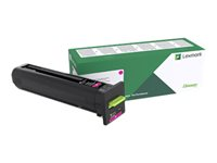 Lexmark - Ultra High Yield - magenta - original - cartouche de toner LCCP, LRP - pour Lexmark CX860de, CX860dte, CX860dtfe 82K2UM0