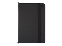 Targus Made for Business Kickstand with Hand & Shoulder Strap - Protection à rabat pour tablette - polyuréthane - noir - pour Apple 9.7-inch iPad Pro; iPad Air; iPad Air 2 THD471EUZ