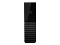 WD My Book WDBBGB0140HBK - Disque dur - chiffré - 14 To - externe (de bureau) - USB 3.0 - AES 256 bits - noir WDBBGB0140HBK-EESN