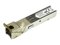 StarTech.com Module de transceiver SFP Gigabit RJ45 en cuivre - Compatible HP 453154-B21 - 1000Base-T - Mini-GBIC - Module transmetteur SFP (mini-GBIC) (équivalent à : HP 453154-B21) - GigE - 1000Base-T - RJ-45 - jusqu'à 100 m 453154B21ST