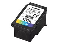 Canon CL-576XL - 12.6 ml - à rendement élevé - couleur (cyan, magenta, jaune) - original - cartouche d'encre - pour PIXMA TR4750i, TR4751i, TS3550i, TS3551i 5441C001