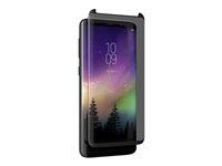 ZAGG InvisibleShield Glass Curve - Protection d'écran pour téléphone portable - glass - couleur de cadre black - pour Samsung Galaxy S9+ 200101470