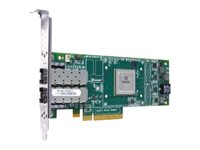 QLogic 2662 - Adaptateur de bus hôte - PCIe profil bas - 16Gb Fibre Channel x 2 - pour PowerEdge R520, R620, R715, R720, R815, R820, R910; PowerVault DL4000; PowerEdge R530 406-10743