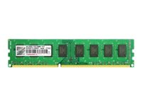 Transcend JetRAM - DDR3 - 8 Go - DIMM 240 broches - 1333 MHz / PC3-10600 - CL9 - mémoire sans tampon - non ECC JM1333KLH-8G