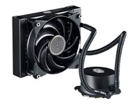 Cooler Master MasterLiquid Lite 120 - Système de refroidissement liquide de processeur - (pour : LGA775, LGA1156, AM2, AM2+, LGA1366, AM3, LGA1155, AM3+, LGA2011, FM1, FM2, LGA1150, FM2+, LGA2011-3, LGA1151, AM4) - aluminium - 120 mm MLW-D12M-A20PW-R1