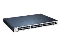 D-Link xStack DGS-3120-48TC - Commutateur - Géré - 44 x 10/100/1000 + 4 x SFP Gigabit combiné - de bureau DGS-3120-48TC/SI