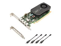 NVIDIA NVS 510 by PNY - Carte graphique - NVS 510 - 2 Go DDR3 - PCIe 3.0 x16 profil bas - 4 x Mini DisplayPort VCNVS510DP-PB